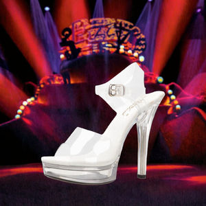 Sandales transparentes en gelée pour femmes, à bout ouvert, chaussures souples avec talon transparent, chaussures d'été tendance pour les fêtes, les événements en plein air et l'OEM - Product Image 1