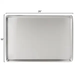 Lfgb Goedgekeurde Aluminium Cookie Snack Sheet Pan Set Broodrooster Oven Bakplaat Voor Commerciële Oven Bakvormen