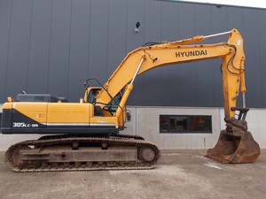 Excavadora Hyundai 305 usada Venta caliente excavadora 305 moderna de orugas original coreana con 30 toneladas de horas de trabajo bajas y alta-p - Product Image 5