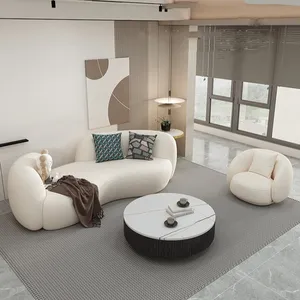 YOUTAI Sofa ruang tamu bentuk spesial sederhana Modern Nordik terlaris 2024