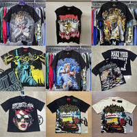 T-shirt graphique de haute qualité Designer Life Hustlers 100% coton Y2K Oversize Streetwear T-shirt Vintage Original pour homme