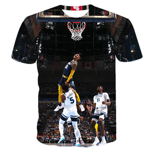 Livraison gratuite, <span class=keywords><strong>maillot</strong></span> de basket-ball <span class=keywords><strong>des</strong></span> <span class=keywords><strong>Grizzlies</strong></span> Ja Morant, dernière saison # T-shirt décontracté pour homme, imprimé en 3D, corps entier, 12 pièces - Product Image 4