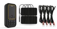 Appareil TENS EMS Roovjoy R-C101E à 4 canaux, 90 niveaux d'intensité, machine TENS rechargeable pour soulager la douleur et favoriser la récupération musculaire