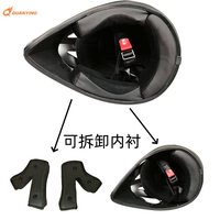 Casque intégral/flip-off ZXC pour tout-terrain, masque facial 100% intégré, matériau ABS, doublure en polyester pour VTT et descente