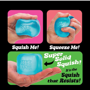 Multi Sensory Cube Squeeze Toy Soft <b>Squishy</b> Fidget Toy Stress Relief Vent Decompression Toy For Kids Adults - Product Image 2