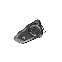 Casque de moto intégral et demi-casque avec interphone intégré, partage de musique et mixage multicanal pour