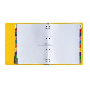 Pembagi <span class=keywords><strong>Binder</strong></span> kertas putih dengan 10 sisi tab berwarna PET anf kata-kata cetak untuk 3 atau <span class=keywords><strong>7</strong></span> <span class=keywords><strong>BInder</strong></span> cincin - Product Image 6