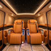 Siège de capitaine VIP de luxe Alphard Vellfire V-Class avec massage électrique, ventilation, chauffage, inclinaison, cuir Nappa, rangée intermédiaire premium