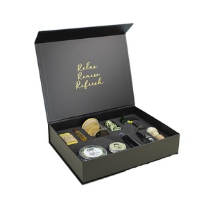 Custom Magnetic Lid Rigid Wigs Silk Insert Paper Black Luxury Gift Customize Cardboard Packaging Box - Product Image 1