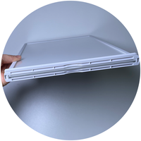 Boîte à lumière LED rechargeable A4 A5, support de menu de restaurant, double face, support de table, support de fond de scène