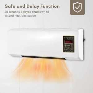 Calentador Eléctrico y Aire Acondicionado 2 en 1 de 1800W, de Pared, Pequeño y de Alta Eficiencia para Calefacción de Espacios - Product Image 5