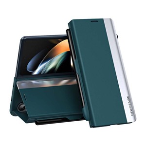 Funda Protectora Magnética a Prueba de Golpes con Ranura para <span class=keywords><strong>S</strong></span> <span class=keywords><strong>Pen</strong></span>, Soporte Magnético de Succión, Funda de Cuero Tipo Libro para Samsung Galaxy <span class=keywords><strong>Z</strong></span> Fold <span class=keywords><strong>4</strong></span> - Product Image 1