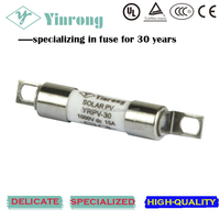 GALAXY YRPV-30 rumahan tahan korosi, Tautan Fuse Pv surya bersertifikasi pusat Data 1000V DC 8A 10A 12A