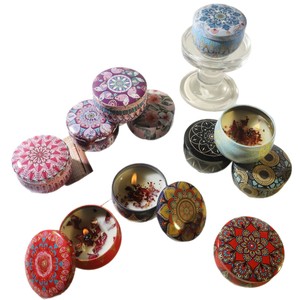 Bougie parfumée en cire de soja végétale transfrontalière parfum de fleurs séchées pour les mariages Saint Valentin Souvenirs de mariage anniversaire - Product Image 5