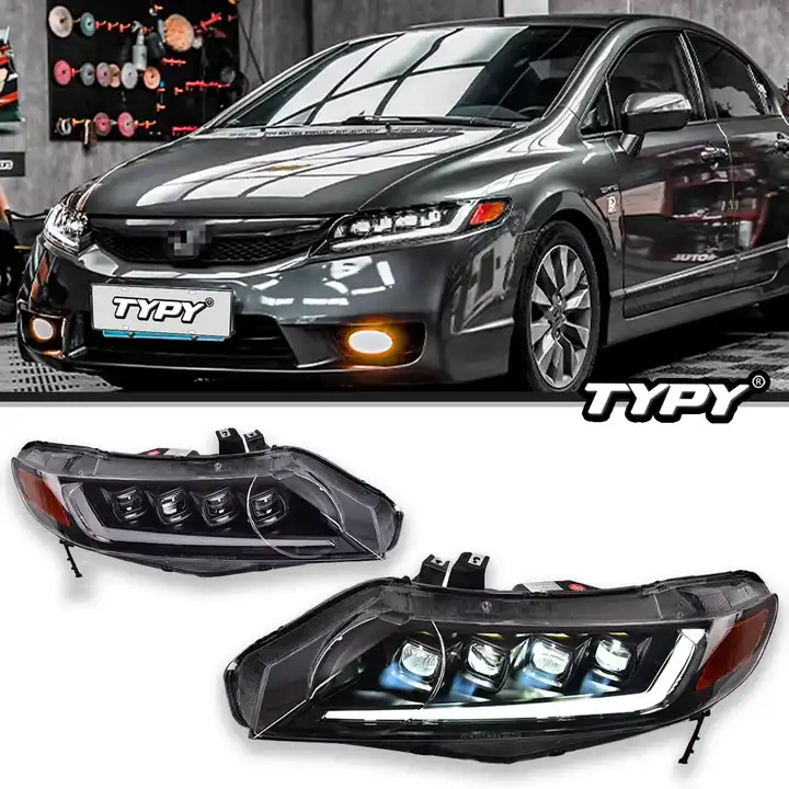 TYPY Car Lights For Ford Mustang RGB 2015-2017 Headlight LED Projetor head Lamp Daytime Running Light Automotive Accessories main image 0