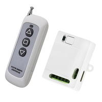 Module récepteur de relais 2 canaux universel sans fil 433 MHz AC 85V ~ 250V 110V 220V et télécommandes RF 433 MHz