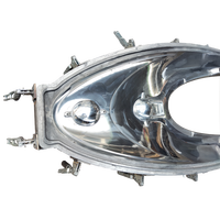 Grand bateau de pêche en plastique, moule roto,
