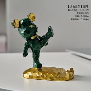 Soporte para Teléfono con Forma de Oso Adorable, 3D, con Cordón, Resistente, de Doble Capa de Resina, Portátil, para Celular, Regalo Promocional - Product Image 5