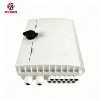 Boîtier de distribution de fibre optique extérieur FTTH 8/16 ports, étanche IP65 pour l'épissure de câbles à fibre optique