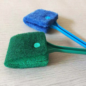 Cepillo de limpieza para peceras de Acuario, herramienta de limpieza de mango largo de doble cara - Product Image 3
