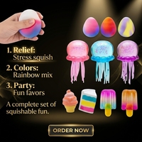 Quietschendes Küken-Squishy als Partygeschenk mit Geräusch zur Stresslinderung