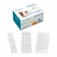 Traitement de prévention contre la Babesia, l'Anaplasma et le dirofilariose chez le chien Ehliia, test combiné Babesia/Anaplasma/Erhlichia, parasites de la leishmaniose