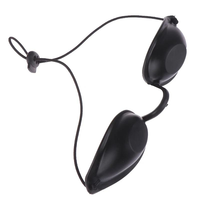 Masque oculaire en silicone de haute qualité pour lit de bronzage, lunettes de protection infrarouges pour la protection des yeux à usage domestique, vente en gros