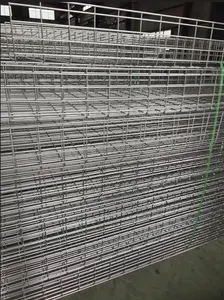 Stainless Steel Cable Tray Wire Mesh With Cover Management Tray