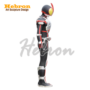 Kamen Rider 555 Faiz Set Personalizado con Revestimiento <span class=keywords><strong>de</strong></span> Eva &amp;   Trajes Impresos en 3D &amp;   Top para Cosplay Adulto Unisex - Product Image 3