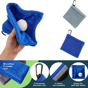 Serviette de nettoyage de balles de golf en microfibre pour le sport en plein air, vente en gros - Product Image 2