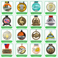 Fabricant de médailles trophée et médailles de coupe de football pickleball personnalisés médaille d'ouvre-bouteille de voiture créative