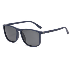 Men's Polarized Sunglasses <b>Black</b> <b>Frame</b> TAC Lens UV400 Protection Outdoor Cycling Driving Sport Eyewear - Product Image 2