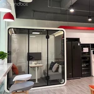 Office Booth Soundproof Pod Telephone Meeting Booth Business Meeting Office Pod
