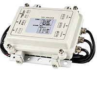 HT-DMX-4DX IP65 Tahan Air 4-Channel DMX512 Penguat Sinyal 1-in-4-out Splitter untuk Pencahayaan Panggung Luar Ruangan