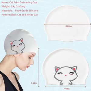 Gorro de Natación de Silicona Multicolor para Adultos, Gorro de Natación de Silicona Personalizado con Logotipo - Product Image 5