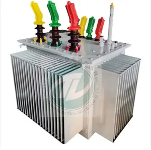 Ngoài trời điện áp cao áp ba pha dầu ngâm loại máy biến áp phân phối điện 400kva
