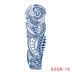 Tùy Chỉnh Lâu Dài Đầy Đủ Cánh Tay Nhân Tạo Thảo Dược Tạm Thời Hình Xăm Sticker 3D Sáng Mùa Hè Thiết Kế Cơ Thể Cho Nam Giới - Product Image 3