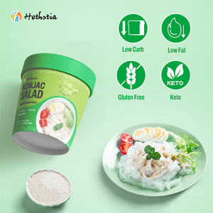 Nuovi spaghetti per insalata Konjac al sesamo Wasabi a basso contenuto calorico <span class=keywords><strong>senza</strong></span> <span class=keywords><strong>glutine</strong></span> spaghetti istantanei vegani - Product Image 3