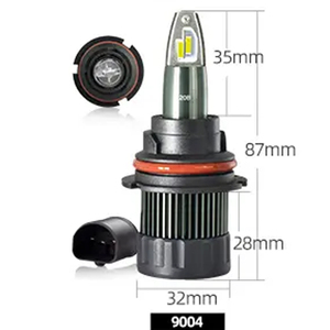 V3E 3570 Puce 7000LM 70W 6000K Feux LED de voiture H7 phare LED <span class=keywords><strong>prix</strong></span> H1 H7 H11 9005 9006 Phare LED de voiture - Product Image 4