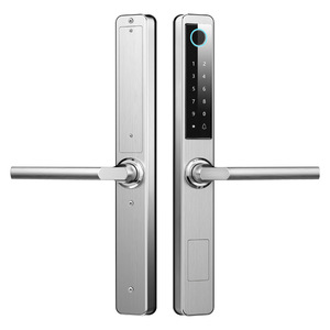 Cerradura de Embutir Inteligente de Acero Inoxidable para Exteriores, Impermeable, con Huella Dactilar, para Puerta Corredera de Aluminio con Aislamiento Térmico, para el Hogar - Product Image 5