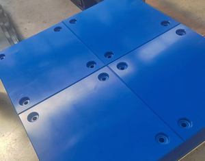 Highly Corrosion Resistant Uhmwpe Hdpe <strong>Plastic</strong> Sheet for Custom Cutting and <strong>Molding</strong> of Marine Fender Face Sheets - Product Image 3