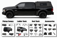 Capot de camion en alliage d'aluminium imperméable pour Nissan Frontier Pro 4X 5.0FT avec grandes fenêtres latérales coulissantes en verre