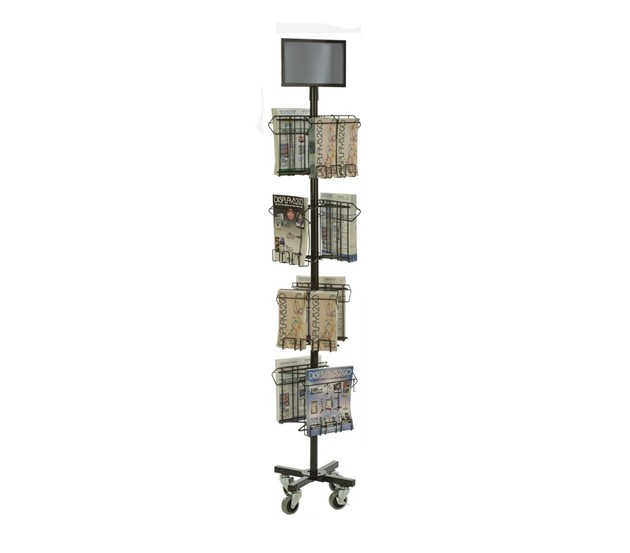 Practical Rotating Comic Book Magazine Display Rack