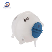 Réservoir de liquide de refroidissement avec bouchon OEM 1J0121403F 1J0121403D Compatible avec Audi TT Quattro 2000-2006 VW Golf 2000-2005 Jetta