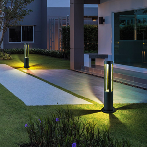 ตกแต่งรอบรูปร่าง LED สวน Bollard IP65กันน้ำทางเดินกลางแจ้งนำแสงสนามหญ้า10W - Product Image 3