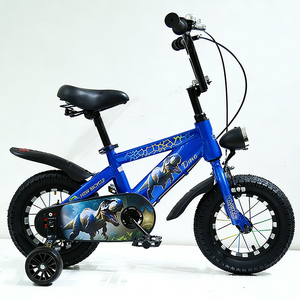 Bicicletta Monovelocità Nera con Pneumatici, Telaio in Acciaio Resistente, Stile Mountain Bike Urbana per Bambini da 2 a 5 Anni - Vendita all'Ingrosso Diretta dalla Fabbrica - Product Image 5