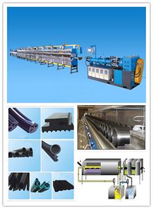 植物ゴム粉末製造用モーターギアボックスを含む塩浴加硫用自動<span class=keywords><strong>LCM</strong></span>サットバス硬化ライン - Product Image 3