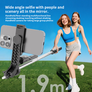 Perche à <span class=keywords><strong>selfie</strong></span> portable K50 universelle pour téléphones portables, trépied de sol pour diffusion en direct de 1,9 m, perche à <span class=keywords><strong>selfie</strong></span> K50 - Product Image 4