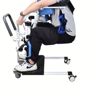 Chaise élévatrice intelligente et pratique de classe II pour le transfert de patients, avec fonction de toilette, aide à la mobilité pour personnes âgées alitées et handicapées, usage domestique - Product Image 1