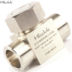 Válvula de retención de agua 6000 psi metal a metal para gas líquido - Product Image 1